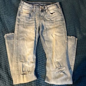 Cowgirl tough jeans, barley used! W:27  L:35